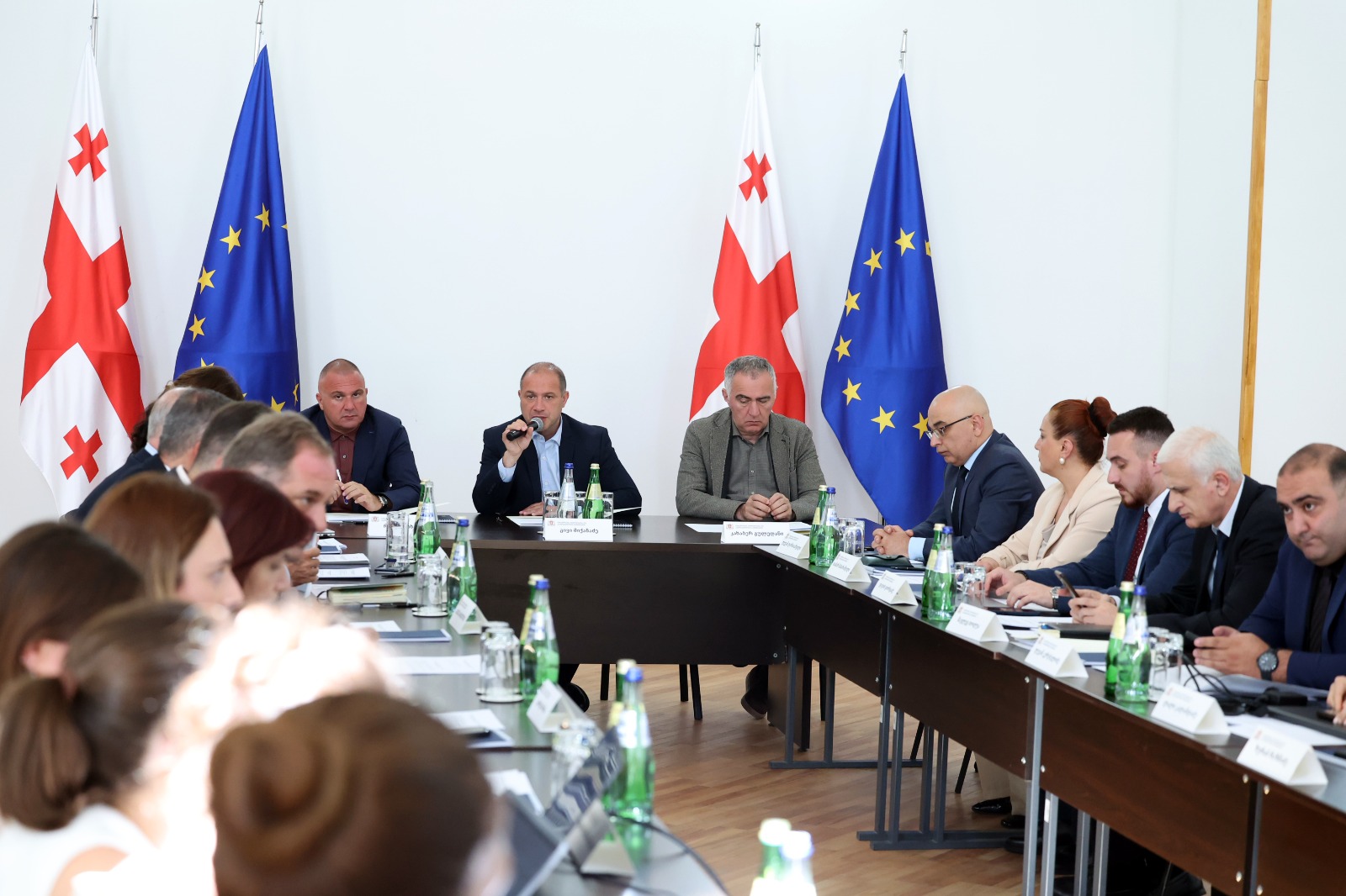საჯარო სკოლების ინფრასტრუქტურული განვითარების პროცესის კოორდინაციის მიზნით უწყებათაშორისი კომისიის მორიგი სხდომა გაიმართა